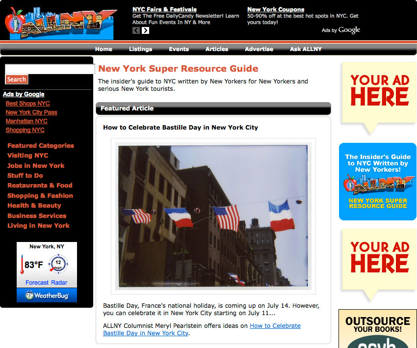 Bastille Day in New York
